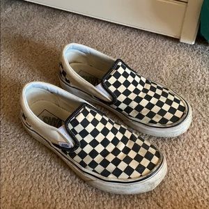 checkered vans